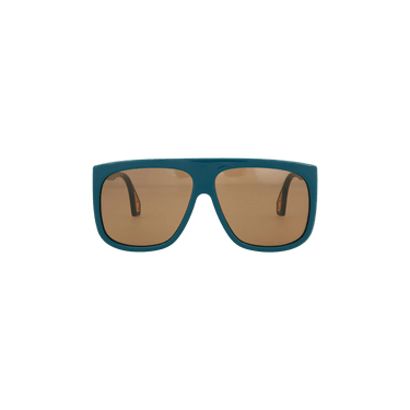 Gucci Square Frame Injection Sunglasses — Blue – GG0467S 30006413 006
