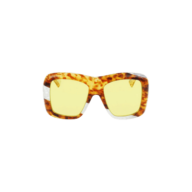 Gucci Square Frame Sunglasses — Multi-Color