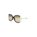 Gucci Round Frame Injection Sunglasses — Black – GG0594SA 30008114 004