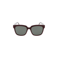 Saint Laurent Square Frame Sunglasses — Red