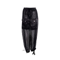 chanel-size-36-19c-transparent-pants-black