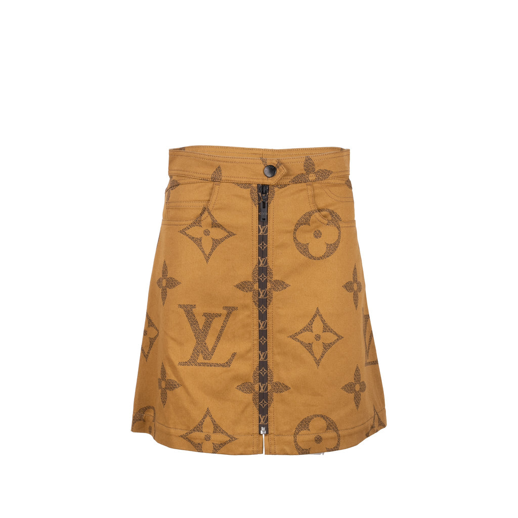 louis-vuitton-size-36-giant-monogram-skirt-cotton-brown