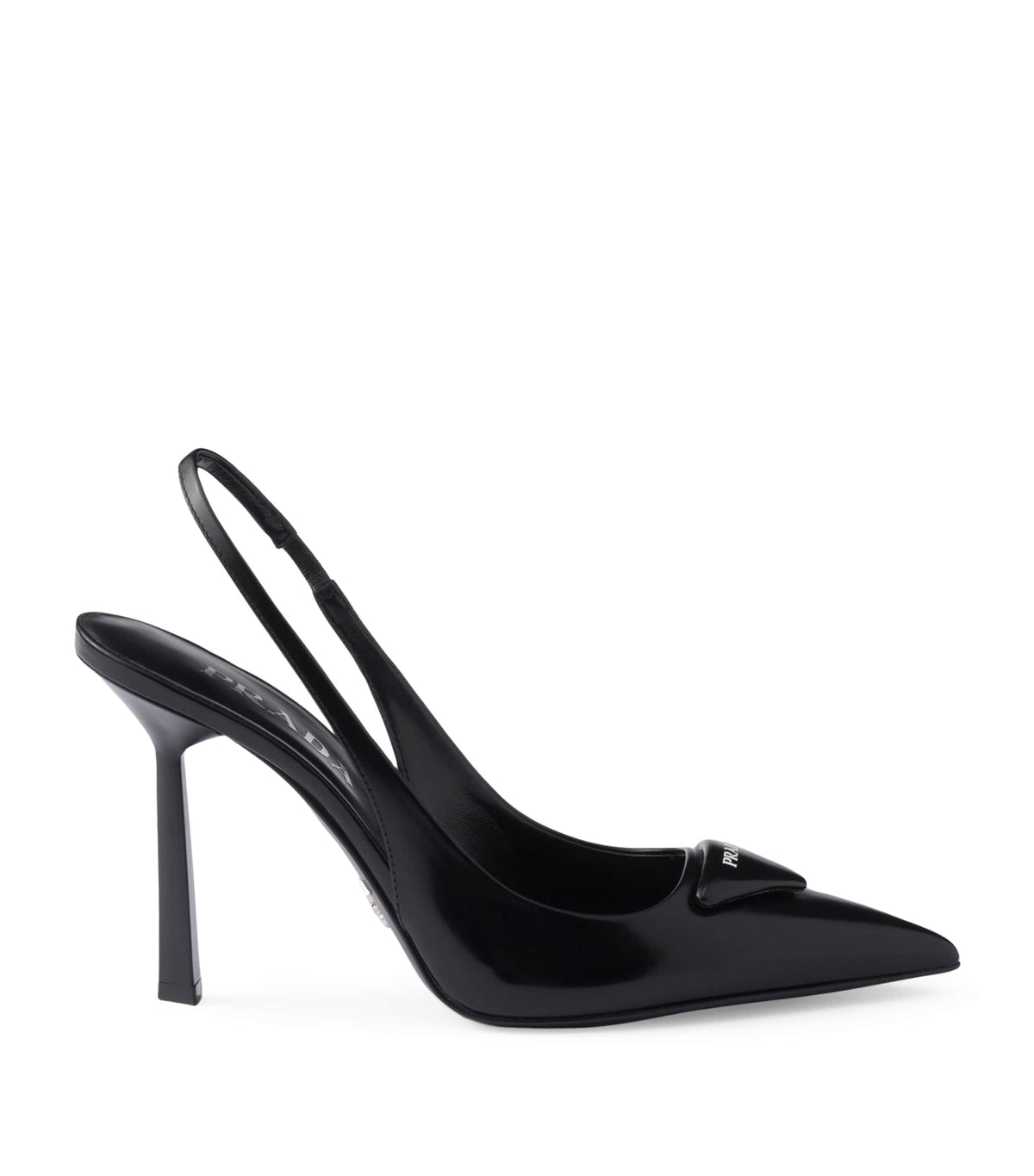 Prada Brushed Leather Slingback Pumps 75 – 54816