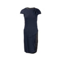 chanel-size-34-draped-satin-midi-dress-rayon-wool-navy-black
