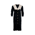 miu-miu-size-36-velvet-cardigan-dress-virgin-wool-black-white