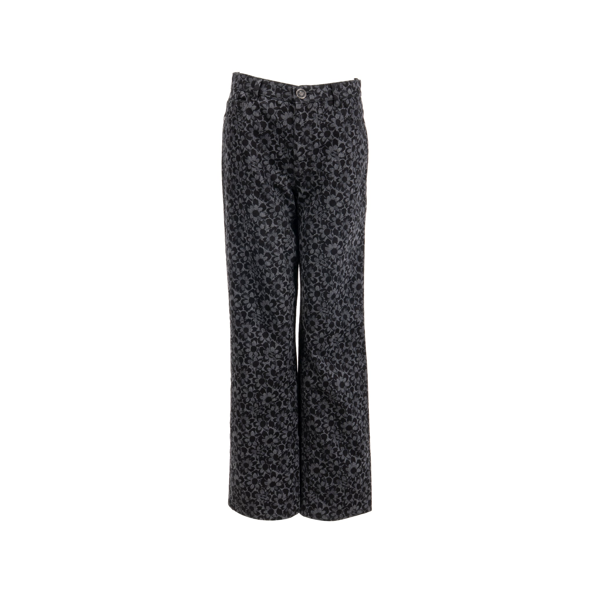 chanel-size-38-cc-camellia-floral-denim-jeans-cotton-black-dark-grey-shw