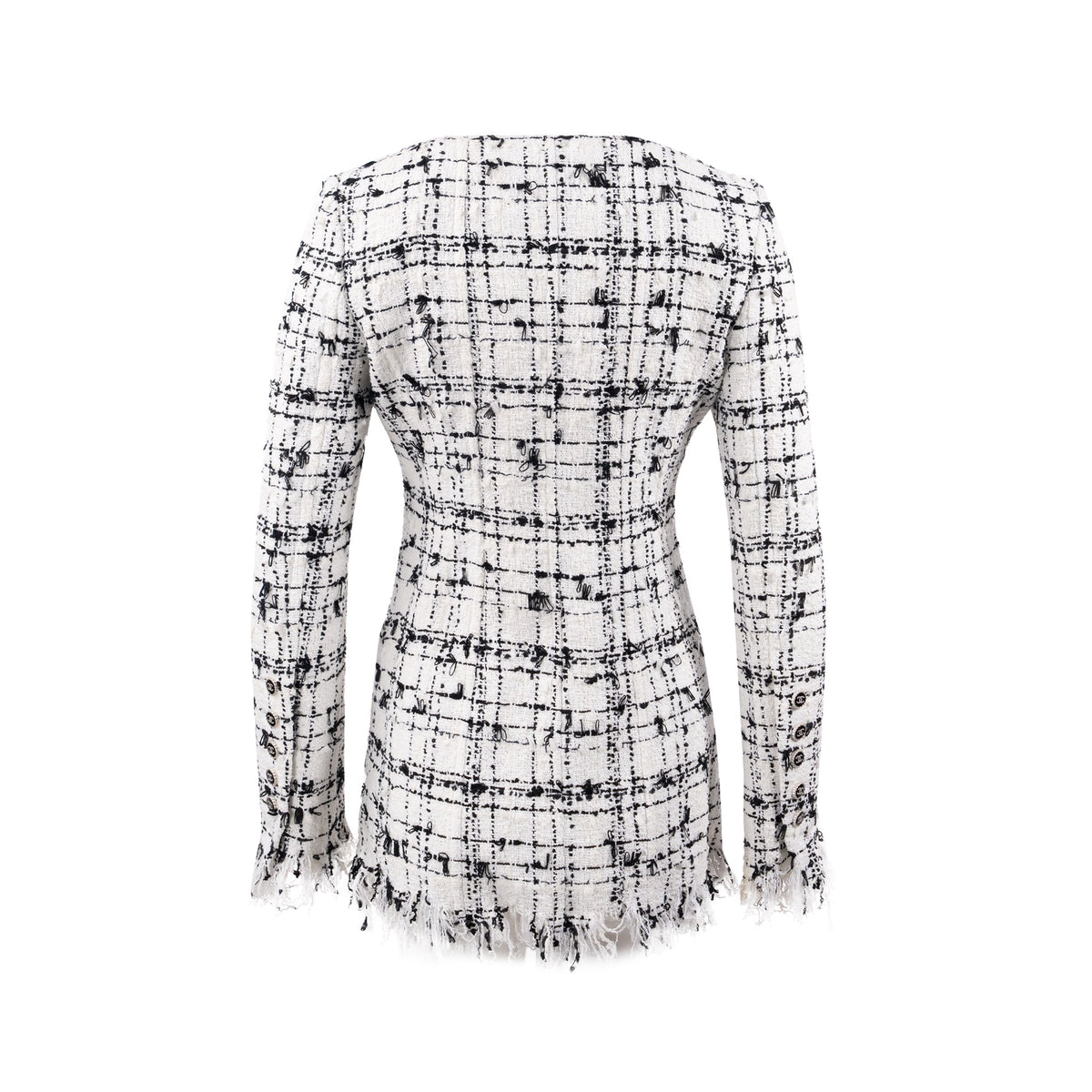chanel-size-34-tassel-tweed-jacket-cotton-white-black