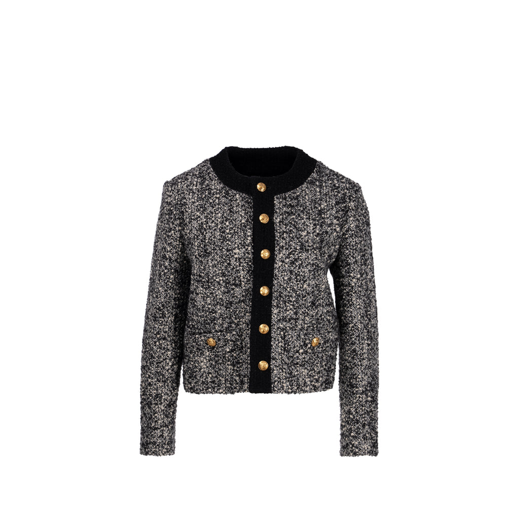 celine-size-40-tweed-button-jacket-wool-polyamide-black-grey-copy-1