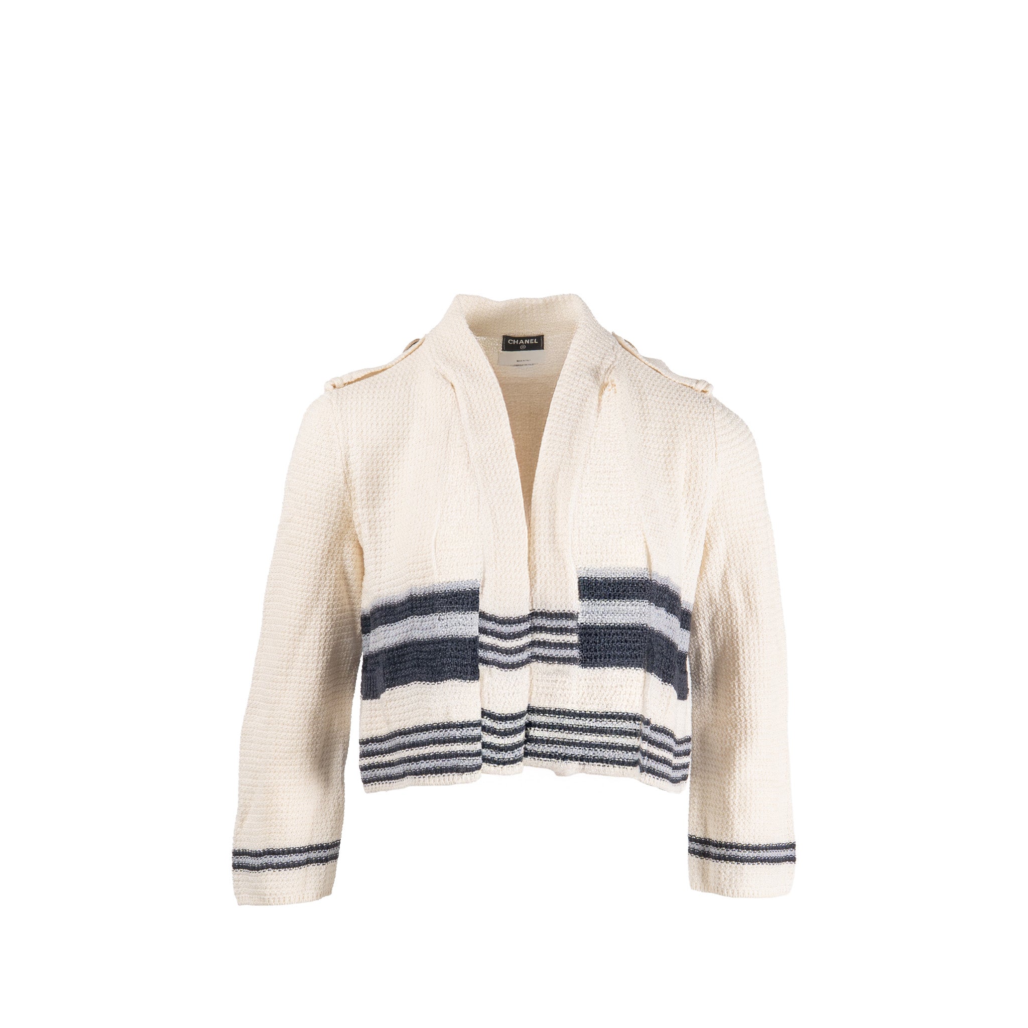 chanel-size-38-cardigan-multicolor-white-blue-paper-cotton-silk