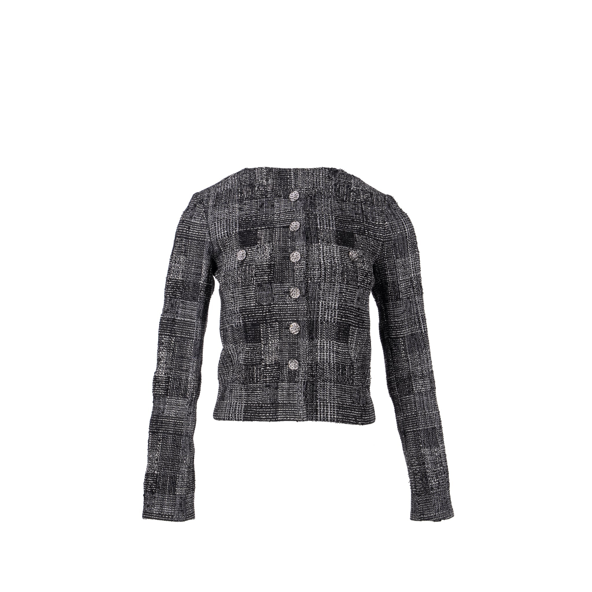 chanel-size-34-22a-tweed-jacket-cotton-wool-gray-black-white