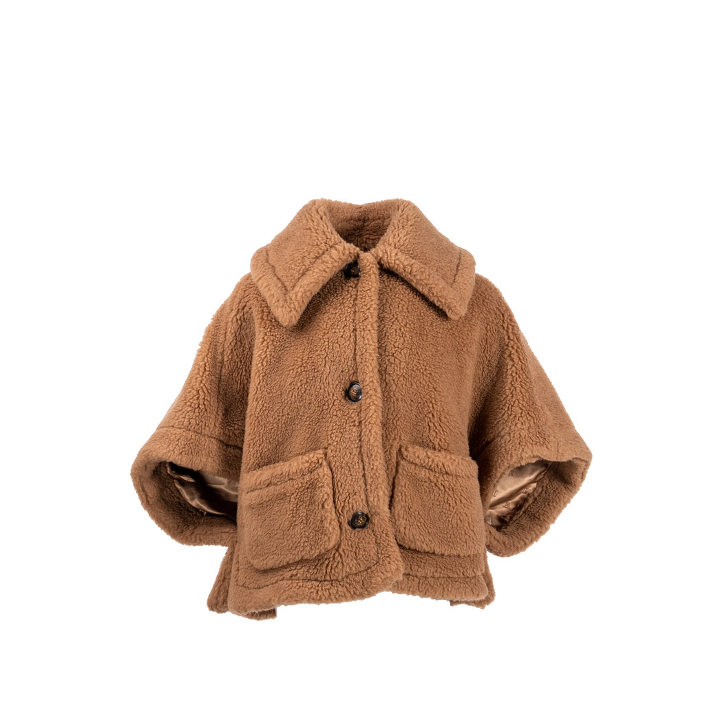 max-mara-size-ml-teddy-cape-camel-wool-silk-brown