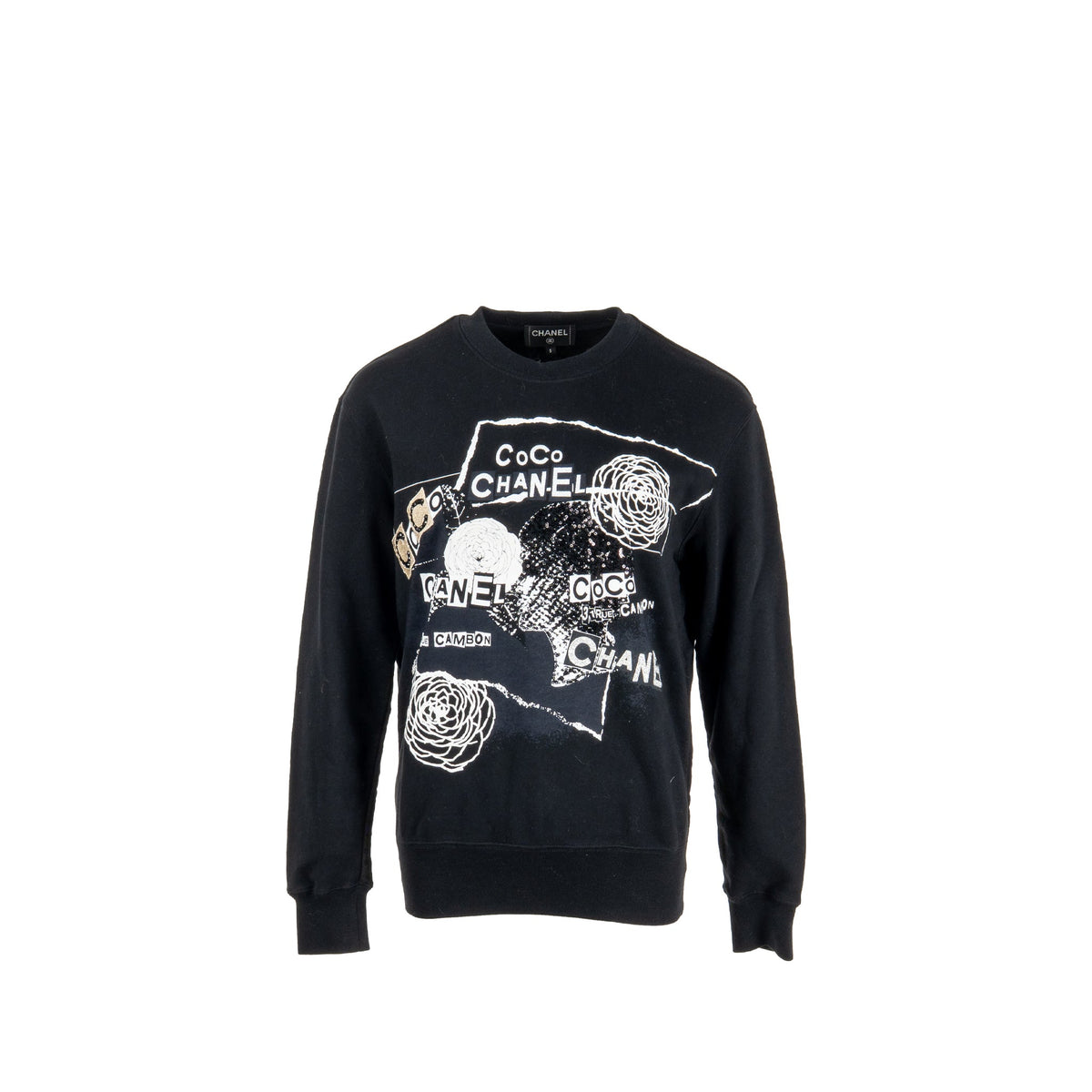 chanel-size-s-coco-chanel-logo-print-sweatshirt-cotton-black-white