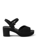 Prada Suede Padded Heeled Sandals 65