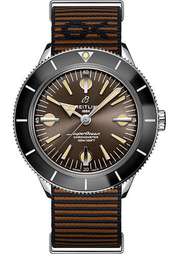 breitling-superocean-heritage-57-outerknown-watch-stainless-steel-bronze-dial-brown-econyl®-yarn-strap-tang-buckle-a103703a1q1w1