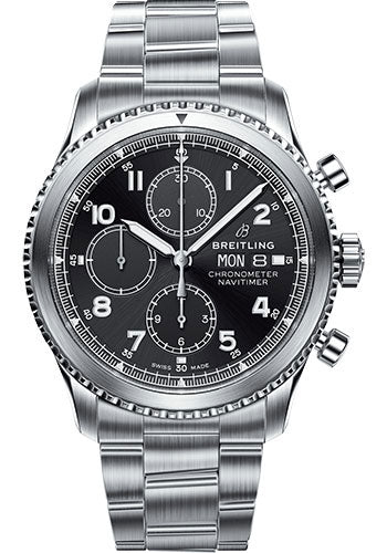 breitling-aviator-8-chronograph-43-watch-steel-case-black-dial-steel-professional-iii-bracelet-a13314101b1a1