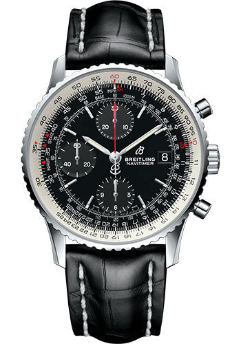 breitling-navitimer-1-chronograph-41-watch-steel-case-black-dial-black-croco-strap-a13324121b1p1