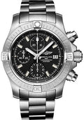 breitling-avenger-chronograph-43-watch-stainless-steel-black-dial-metal-bracelet-a13385101b1a1