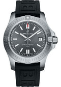 breitling-colt-41-automatic-watch-steel-tempest-gray-dial-black-diver-pro-iii-strap-folding-buckle-a17313101f1s1