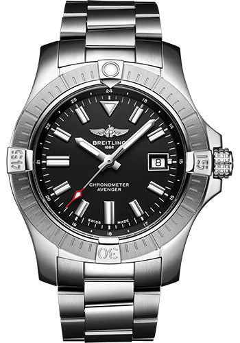 breitling-avenger-automatic-43-watch-stainless-steel-black-dial-metal-bracelet-a17318101b1a1