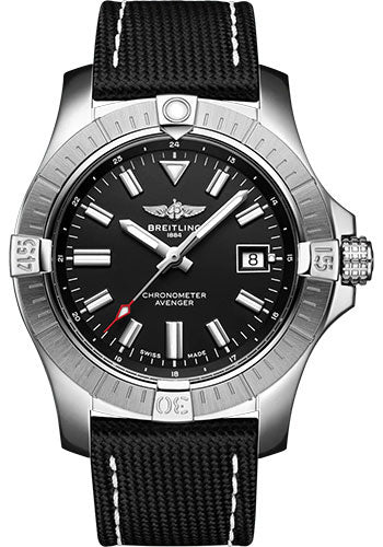 breitling-avenger-automatic-43-watch-stainless-steel-black-dial-anthracite-calfskin-leather-strap-folding-buckle-a17318101b1x2