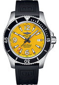 breitling-superocean-automatic-44-watch-stainless-steel-yellow-dial-black-rubber-strap-folding-buckle-a17367021i1s2