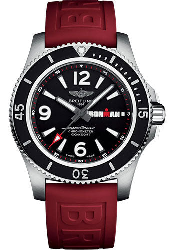 breitling-superocean-automatic-44-ironman-limited-edition-watch-stainless-steel-black-dial-red-rubber-strap-tang-buckle-limited-edition-of-300-a17371a11b1s1