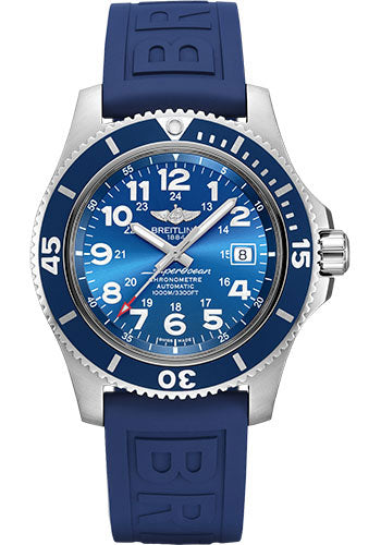 breitling-superocean-ii-44-watch-steel-gun-blue-dial-blue-rubber-strap-tang-buckle-a17392d81c1s1