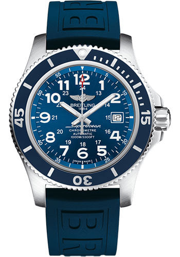 breitling-superocean-ii-44-watch-steel-gun-blue-dial-blue-rubber-strap-folding-buckle-a17392d81c1s2