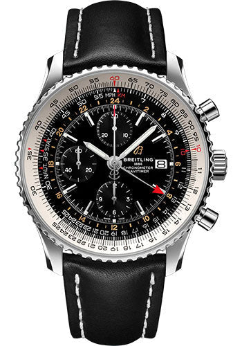 breitling-navitimer-chronograph-gmt-46-watch-stainless-steel-black-dial-black-calfskin-leather-strap-folding-buckle-a24322121b2x2