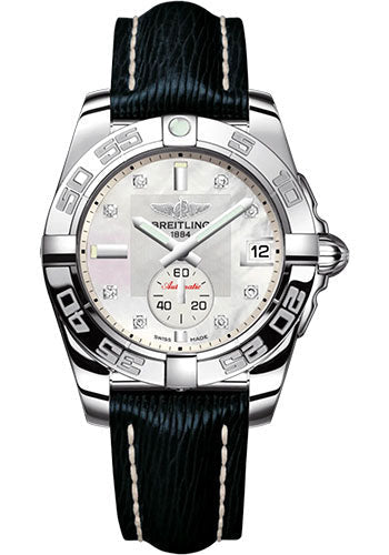 breitling-galactic-36-automatic-watch-stainless-steel-mother-of-pearl-diamond-dial-blue-calfskin-leather-strap-tang-buckle-a37330121a1x1