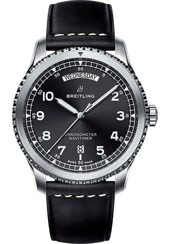 breitling-aviator-8-automatic-day-date-41-watch-steel-case-black-dial-black-leather-strap-a45330101b1x1
