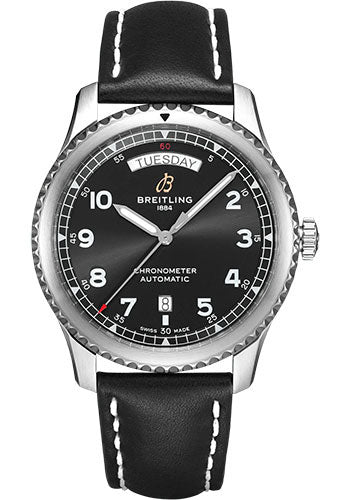 breitling-aviator-8-automatic-day-date-41-watch-stainless-steel-black-dial-black-calfskin-leather-strap-folding-buckle-a45330101b1x2