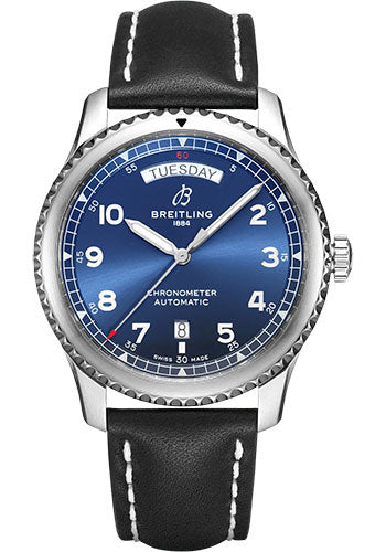 breitling-aviator-8-automatic-day-date-41-watch-stainless-steel-blue-dial-black-calfskin-leather-strap-folding-buckle-a45330101c1x4