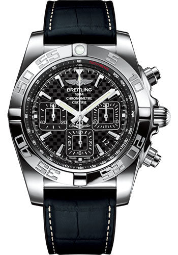 breitling-chronomat-44-watch-steel-polished-carbon-dial-grey-and-black-crocodile-rubber-strap-folding-buckle-ab011012-bf76-296s-a20d-4