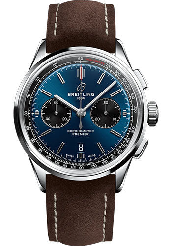 breitling-premier-b01-chronograph-42-watch-stainless-steel-blue-dial-brown-calfskin-leather-strap-folding-buckle-ab0118221c1x1