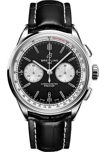 breitling-premier-b01-chronograph-42-watch-stainless-steel-black-dial-black-alligator-leather-strap-folding-buckle-ab0118371b1p1