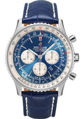 breitling-navitimer-b01-chronograph-46-watch-steel-aurora-blue-dial-blue-croco-strap-folding-buckle-ab0127211c1p2