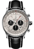 breitling-navitimer-b03-chronograph-rattrapante-45-watch-steel-silver-dial-black-alligator-strap-tang-buckle-ab0310211g1p2