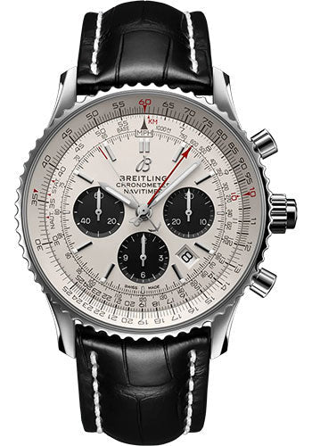 breitling-navitimer-b03-chronograph-rattrapante-45-watch-stainless-steel-silver-dial-black-alligator-leather-strap-folding-buckle-ab0311211g1p1