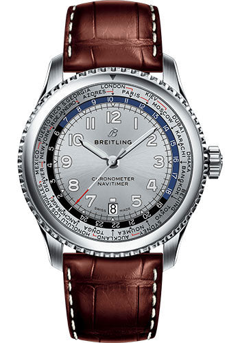 breitling-aviator-8-b35-automatic-unitime-43-watch-steel-case-mercury-silver-dial-brown-croco-strap-ab3521u01g1p1