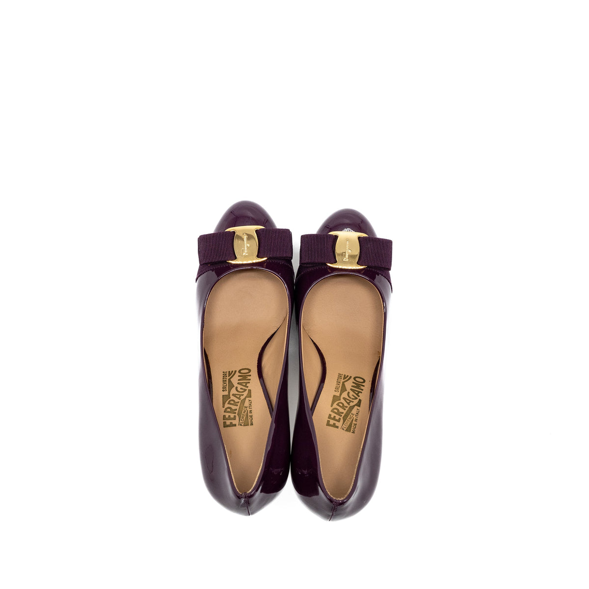 salvatore-ferragamo-size-7-vara-bow-pumps-patent-purple-ghw-copy-1
