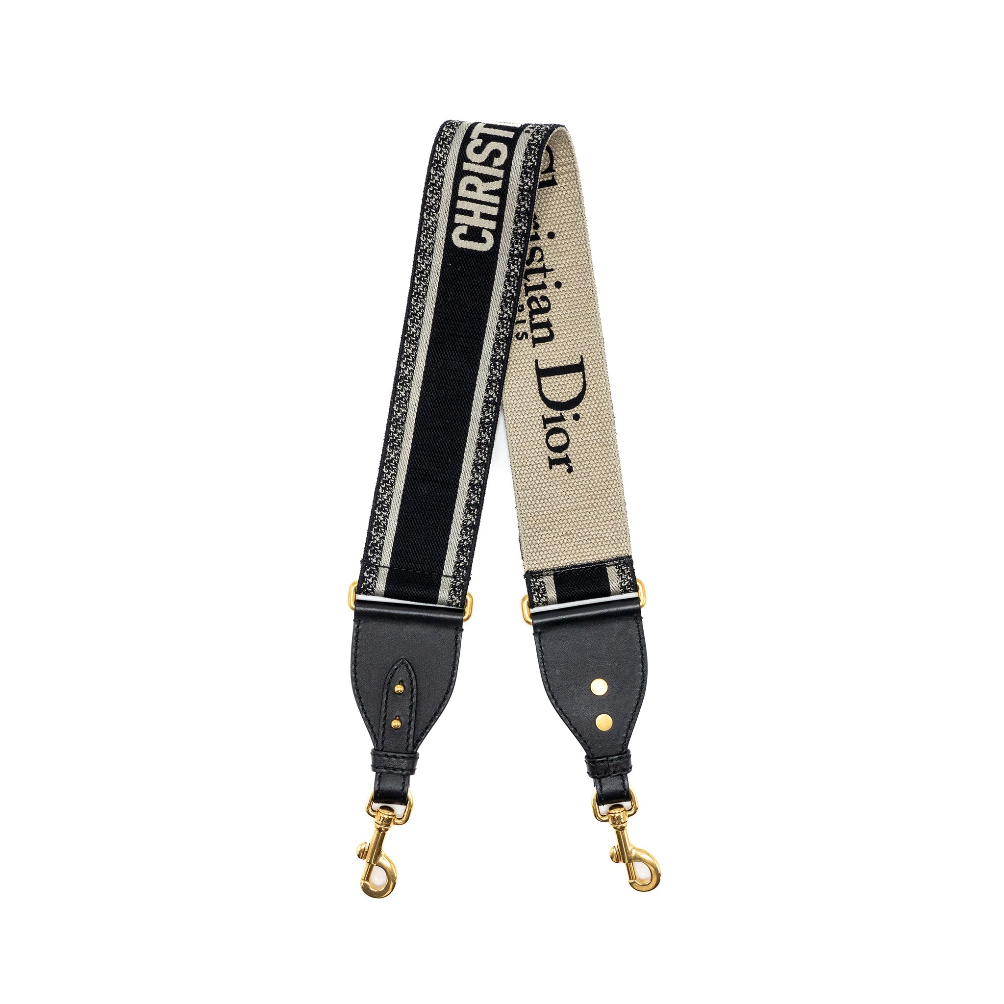 dior-shoulder-strap-oblique-canvas-black-ghw-2