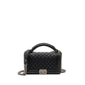 chanel-top-handle-boy-bag-limited-edition-grained-calfskin-black-ruthenium-silver-hardware-copy