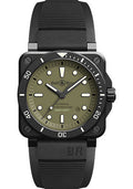 bell-ross-br-03-92-diver-military-black-rubber-and-khaki-fabric-straps-of-999-br0392-d-ka-ce-srb