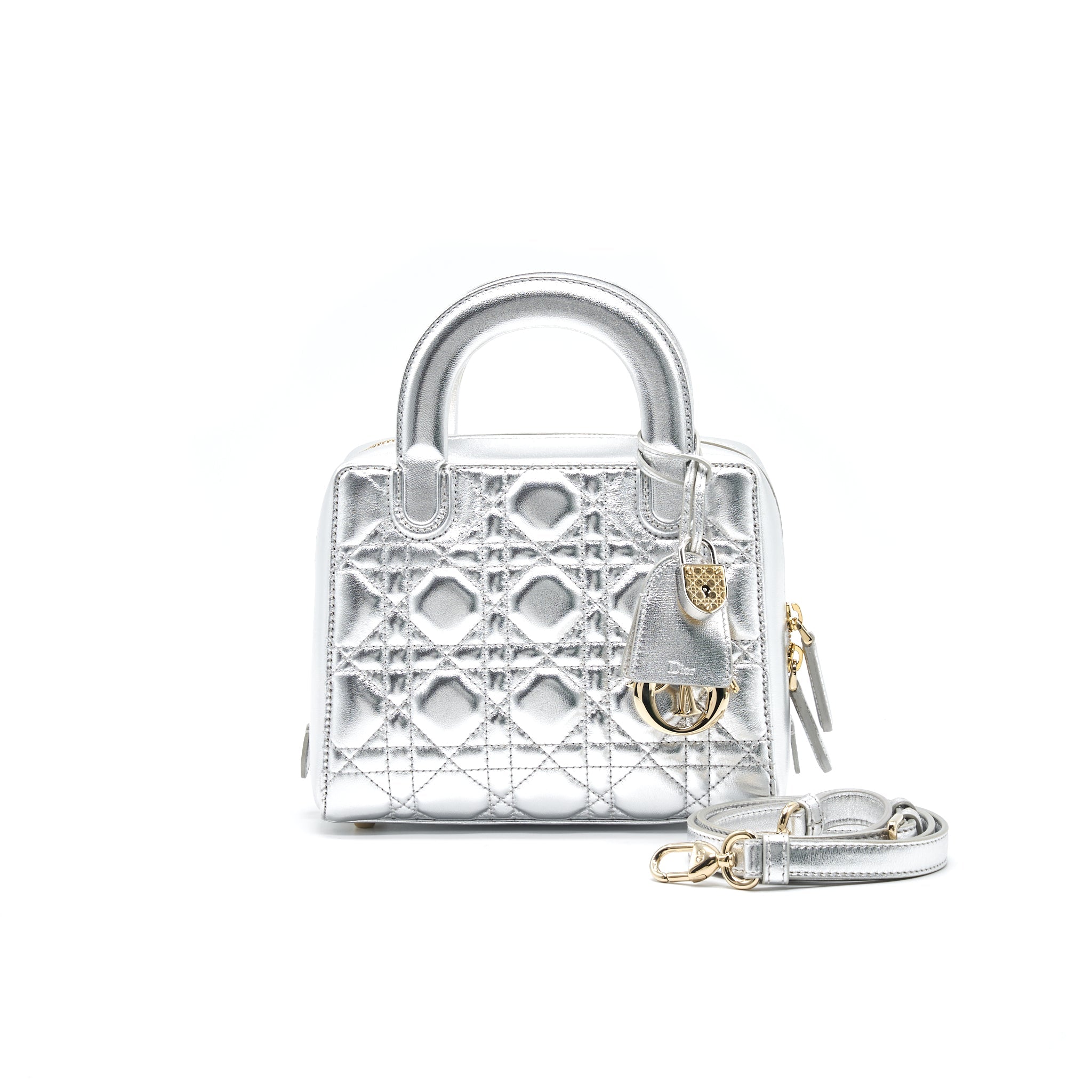 dior-small-lily-tote-silver-lambskin-ghw