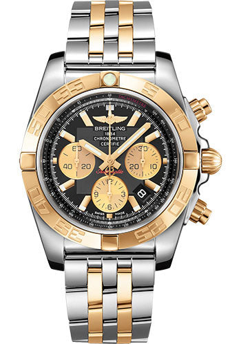 breitling-chronomat-44-watch-steel-gold-onyx-black-dial-steel-and-gold-bracelet-cb0110121b1c1