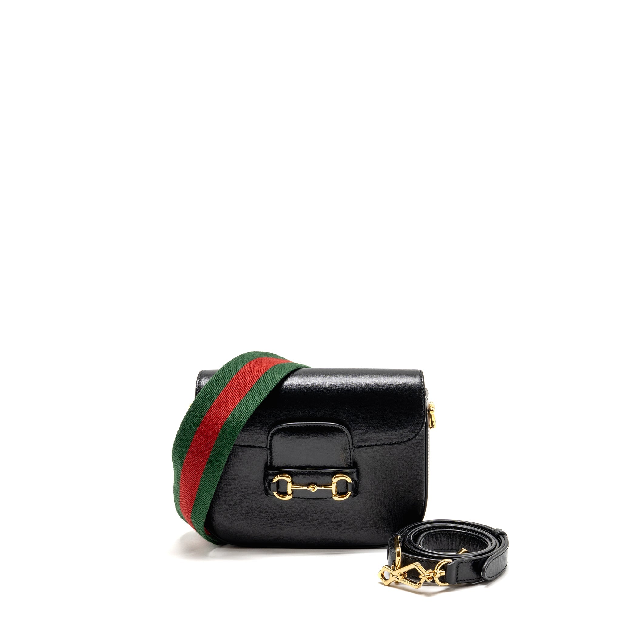 gucci-horsebit-1955-small-shoulder-bag-calfskin-black-ghw-copy-1