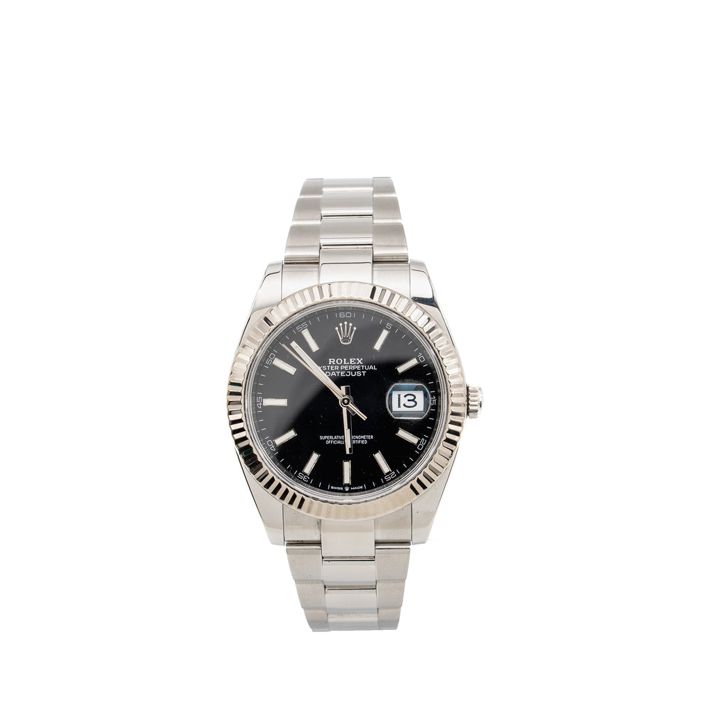 rolex-datejust-41mm-oyster-steel-oyster-bracelet-black-dial-model-126334-0017-copy