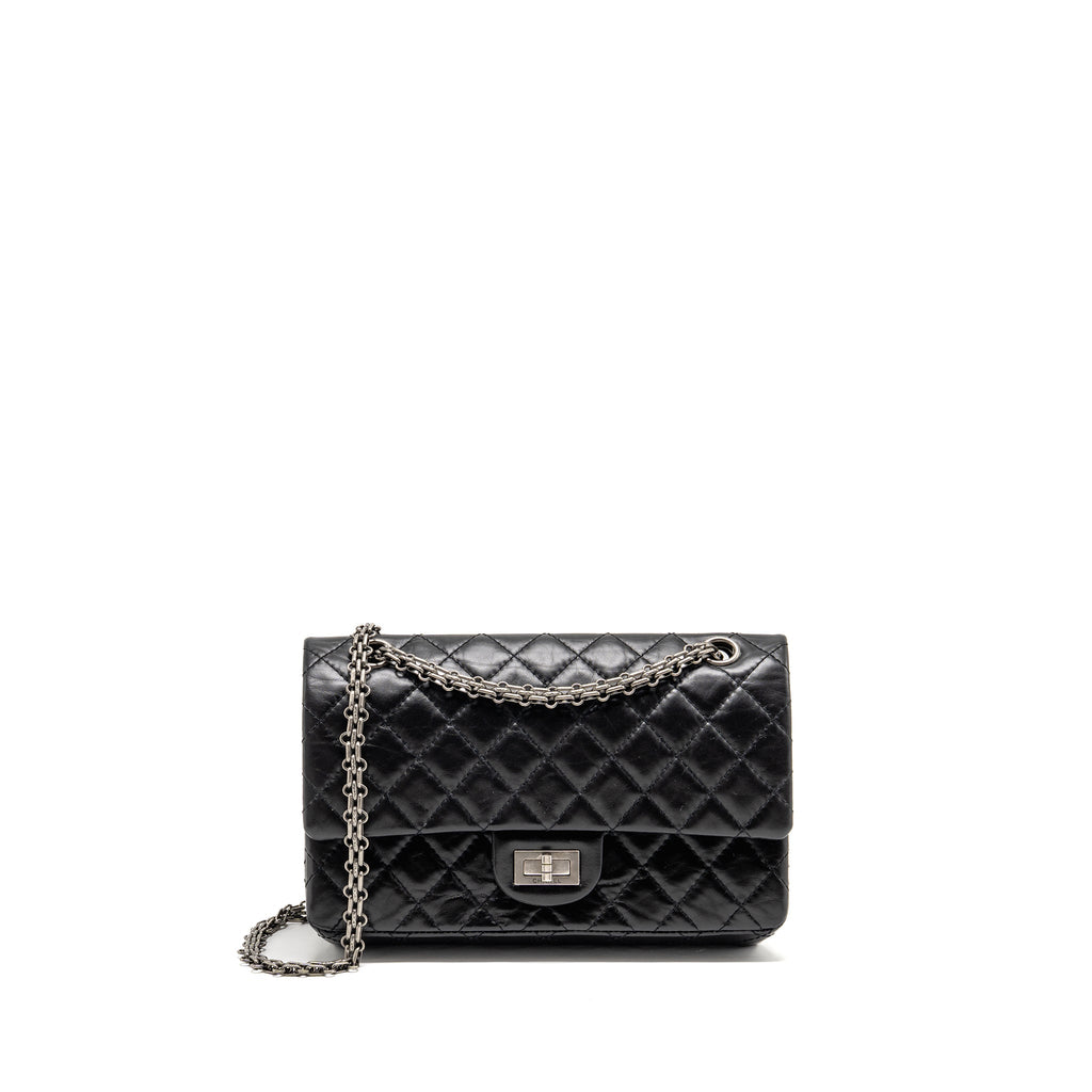 chanel-small-2-55-reissue-flap-bag-aged-calfskin-black-shw-microchip-copy
