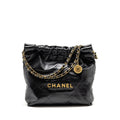 chanel-small-22-bag-shiny-calfskin-black-ghwmicrochip-1